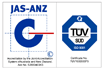 show JAS-ANZ iso certificate